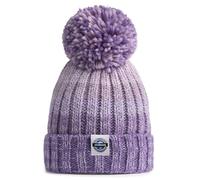 Super Bobble SuperBobble Lavender Gradient Rib Reflective Beanie