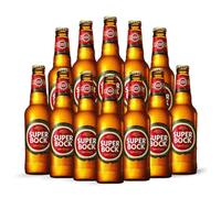 Super Bock Portuguese Lager 330ml Bottles - 4.7% ABV (12 Pack)