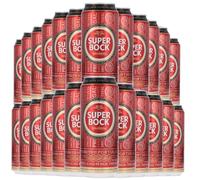 Super Bock Portuguese Lager | 4.7% ABV | Imported Beer | 500ml cans | Beer hamper (Pack of 24)