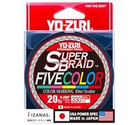Super Braid 20LB 5 Color 330YD Braided Line Fish Wire