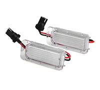 Super Bright LED License Plate Light for Jaguar XF X250 XJ X351 3528 SMD Plug Play Error-Free High Efficiency