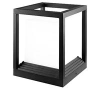 Super Bright Outdoor Floor Lights - Modern Waterproof Post Cap Lamp for Courtyard & Street - Die-Cast Pedestal Light Exterior Pillar Lighting for Gardens