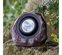 Super Bright Solar Powered Rock Effect Spotlight