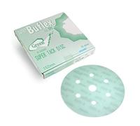 Super Buflex Flexible DRY 6 inch Sanding Discs, GREEN K-2000, 7 Holes, Hook & Loop, 193-1535, 25 Discs