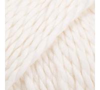 Super Bulky Yarn of Alpaca and Wool Mix Drops Andes, 3.5 oz, 98 Yards (1101 White)