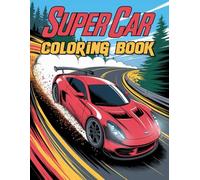 Super Car Coloring Book