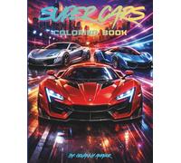 SUPER CARS coloring book