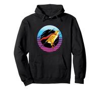 Super Chick Retro Design Pullover Hoodie