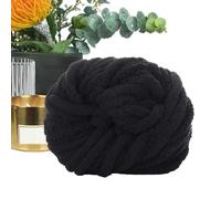 Super Chunky Chenille Soft Yarn, Wool Yarn for Knitting, Soft Handmade Craft Ya-rn, Multi-Colored Crochet Yar-n, Super Bulky So-ft Thick Washable Big Ya-rn for Blanket, Bag, Scarves
