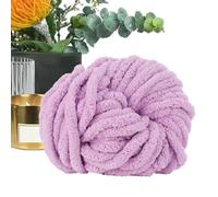 Super Chunky Chenille Yarn, Soft Chenille Chunky Wool, Crochet Yarns 100% Supersoft Polyester, Warm Breathable Washable Soft Velvet Yarns, for Knitting and Crochet Yarn 240g