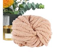 Super Chunky Chenille Yarn, Soft Chenille Chunky Wool, Crochet Yarns 100% Supersoft Polyester, Warm Breathable Washable Soft Velvet Yarns, for Knitting and Crochet Yarn 240g
