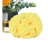 Super Chunky Chenille Yarn, Soft Chenille Chunky Wool, Crochet Yarns 100% Supersoft Polyester, Warm Breathable Washable Soft Velvet Yarns, for Knitting and Crochet Yarn 240g