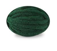 Super Chunky Yarn 2cm Thick, Soft Chenille Jumbo Wool for Hand Knitting, DIY Finger Knitting Yarn for Blankets Scarves Bags Hats Cat Bed(Style 16)