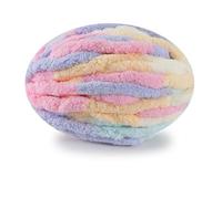 Super Chunky Yarn 2cm Thick, Soft Chenille Jumbo Wool for Hand Knitting, DIY Finger Knitting Yarn for Blankets Scarves Bags Hats Cat Bed(Style 20)