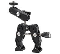 Super Clamp Crab Pliers Clip Aluminum Alloy Camera Mount Multi Functional Force Clip Fixed Bracket for Photography Videography DSLR Action Cam 1/4 3/8 Screw Hole