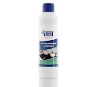 SUPER CLEAN Hob Cleaner for All Glass Ceramic and Induction Hobs Volume: 250 ml Radiant Cleaning and Care - Removes Burnt On & Grease - Labelling Free, Environmentally Friendly