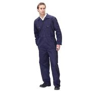 Beeswift Super Click Heavyweight Boilersuit Navy Blue 42