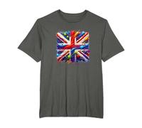 Super Colourful Union Jack - Euro 24 T-Shirt
