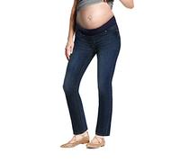 Super Comfy Stretch Women's Maternity Bootcut Jeans PM4192WC Rinse WASH2 Large