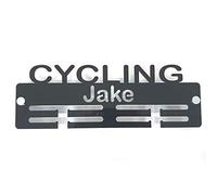 Super Cool Creation Personalised "Cycling" Medal Hanger - Blue