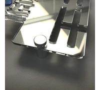 Super Cool Creation Tough Mudder Medal Hanger - Silver Mirror