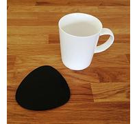 Super Cool Creations Coasters - Pebble Shaped - Black - 4 Set