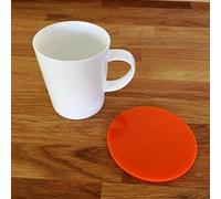 Super Cool Creations Coasters - Round - Orange - 6 Set