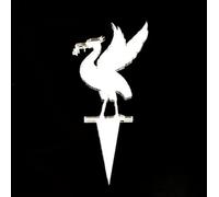 Super Cool Creations Liver Bird (LFC) Cake Toppers, Acrylic Colours & Engraving Services 10cm