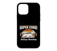 Super Corgi Always Running Dog Case for iPhone 12 mini