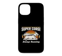 Super Corgi Always Running Dog Case for iPhone 13