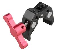 Super Crabbing Clamp With 1/4inch 3/8inch Thread Hole Cold Shoe Mount Arm For Monitor Mic Stand Led Video Light Aluminum Crabbing