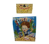 Super Cristinuta Super Puper 120G(Boy) Corn Sticks Snack Light, Crispy and Crunchy Snack Product of Moldova Pack of 4