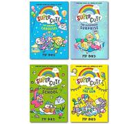 Super Cute 4 Books Collection Set (The Sleepover Surprise, Fun in the Sun, The Kindness Carousel & The Adventure School)