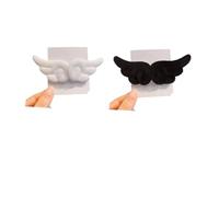 Super Cute Angel Wing Plush Hairpin Children Girl Hair Clip Accessories Barrettes Hairgrip Headdress Headwear Hairclip Ornaments(2Pcs)