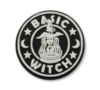 SUPER CUTE Basic Witch Badge Coffee - Charms For Crocs/Shoes - Funny - Gift