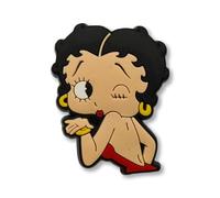 SUPER CUTE Betty Boop Winking And Blowing A Kiss Croc Charm - Cartoon