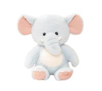 Super Cute Blue Elephant Soft Toy, Plush Stuffed Animal for Baby, Toddler & Kids - Super Soft Cuddly Elephant Teddy for Newborn, Nursery Decor & First Birthday Gift (Blue, 22CM)