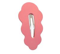 Super Cute Candy Colored Wavy Hair Clip, Candy Color Hair Barrettes| Small Trendy Hairstyling Supplies, Lightweight, Secure Grip, White, Pink, Green, Yellow, For Daily Use