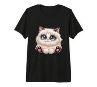 Super Cute Cat Kitten I Love My Cat Baby Premium T-Shirt