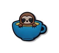 SUPER CUTE - Charms For Crocs/Shoes - BABY TEA CUP SLOTH - 3D - PRETTY - ADORE