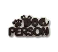 SUPER CUTE - Charms For Crocs/Shoes - Brown Dog Person Badge - 3D - Animal - Pretty