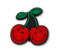 SUPER CUTE - Charms For Crocs/Shoes - Happy Cheeky Cherries - 3D - PRETTY Food