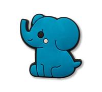 Super Cute Chunky Blue Baby Elephant Croc Charm - Animal Zoo Pretty