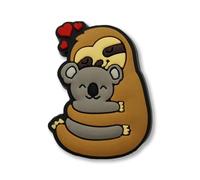 Super Cute Chunky Sloth Hugging Koala Bear Love Croc Charm - Animal Australia