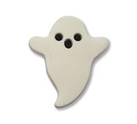 Super Cute Chunky White Baby Ghost Charms For Crocs - Spooky Scary Horror