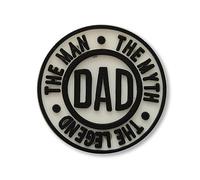 Super Cute - Dad Man Myth Legend Fathers Day - Charms For Crocs/Shoes - LOVE