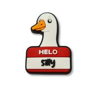 Super Cute Funny Silly Goose Name Badge Croc Charm - GEESE - Farm - Animal Bird