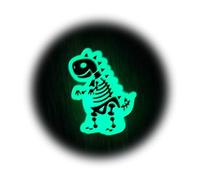 Super Cute Glow In The Dark Dinosaur T-Rex - Charms For Crocs/Shoes - PVC - Pretty