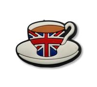 SUPER CUTE Great British Cup Of Tea - Funny - Charms For Crocs/Shoes - 3D