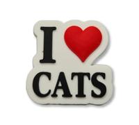 Super Cute I LOVE CATS MEOW - Charms For Crocs/Shoes - 3D - PRETTY - Animal